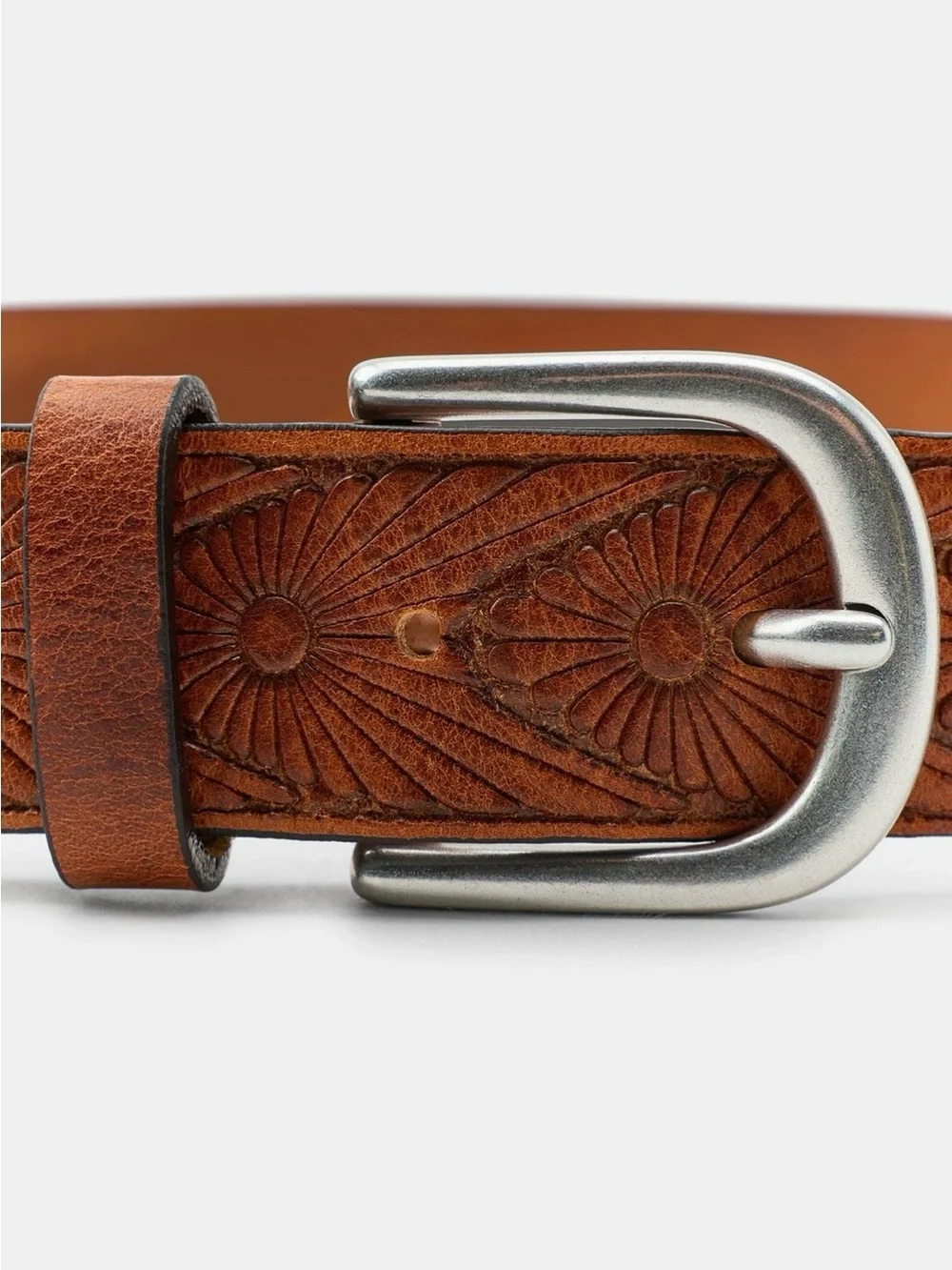 Zara brown carved